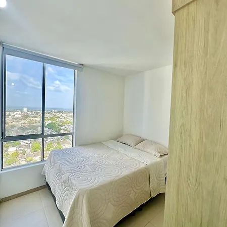 3br 2balconies Sea View Pool Near The Airport And * Cartagena